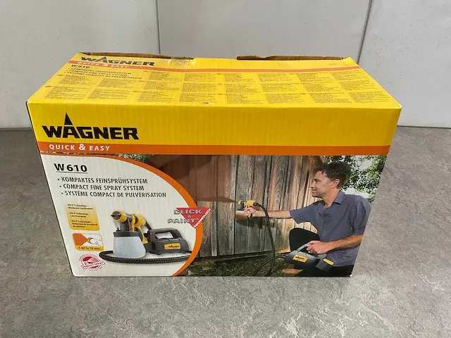 Wagner - w610 - verfspuit lage druk - afbeelding 2 van  7