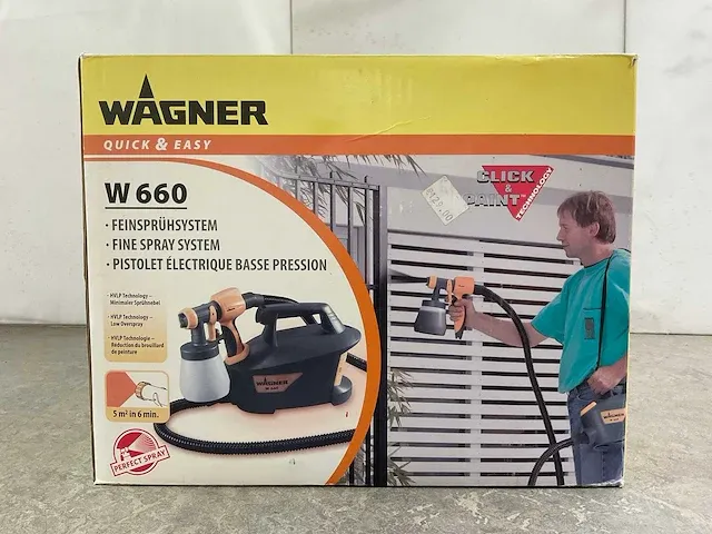 Wagner - w660 - verfspuitsysteem - afbeelding 2 van  7