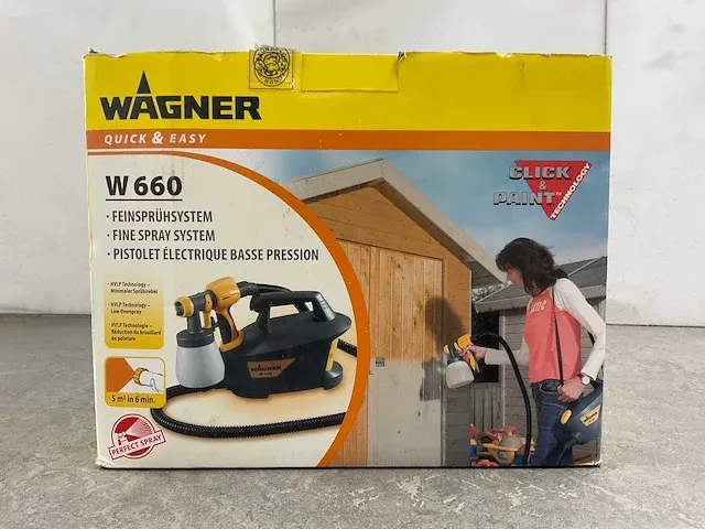 Wagner - w660 - verfspuitsysteem - afbeelding 4 van  7
