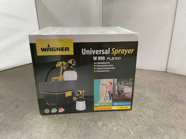 Wagner - w890 flexio - fijnspuitsysteem - afbeelding 2 van  6