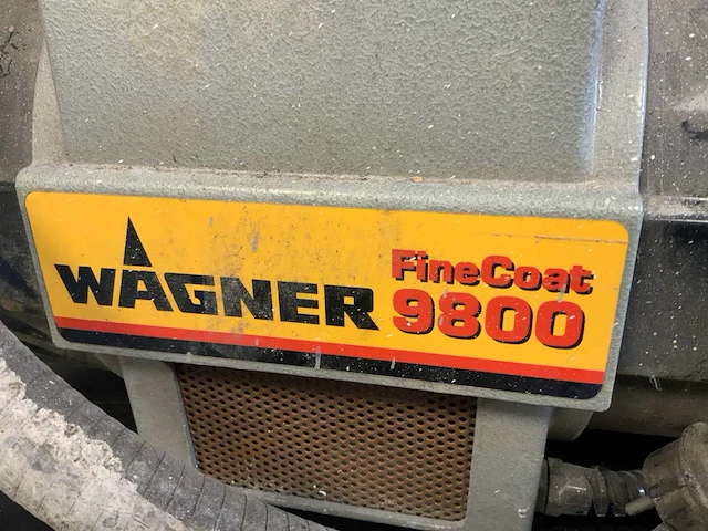 Wagner finecoat 9800 verfspuitmachine - afbeelding 3 van  4