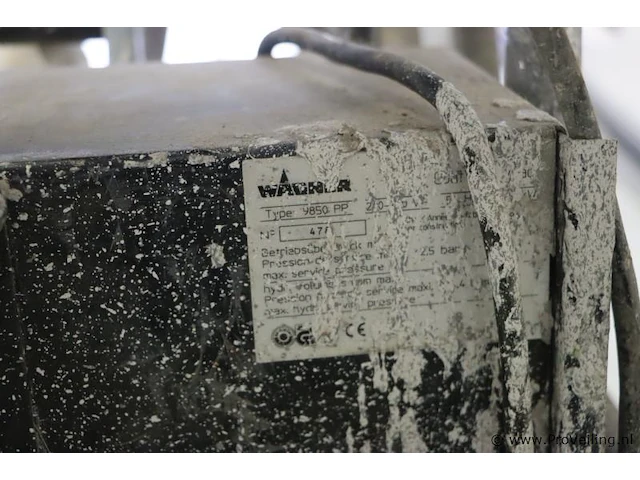 Wagner verfspuitmachine model finecoat 9800 - type 9850pp - afbeelding 5 van  10