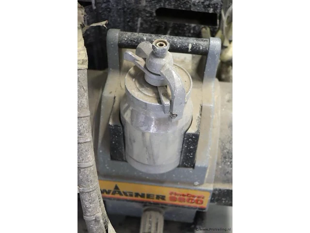 Wagner verfspuitmachine model finecoat 9800 - type 9850pp - afbeelding 8 van  10