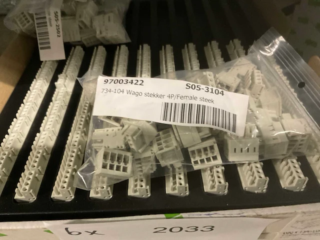 Wago 4p gemalen steek stekker - afbeelding 2 van  6