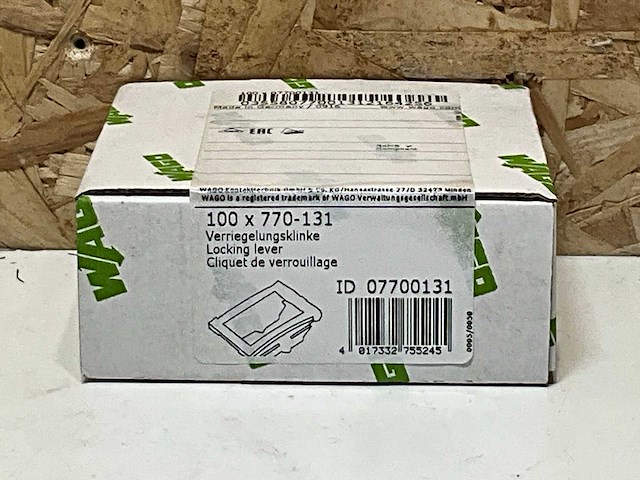 Wago 770-131 locking lever (700x) - afbeelding 2 van  2