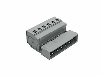 Wago kabelconnector 6 polig 2,5 mm - afbeelding 1 van  1