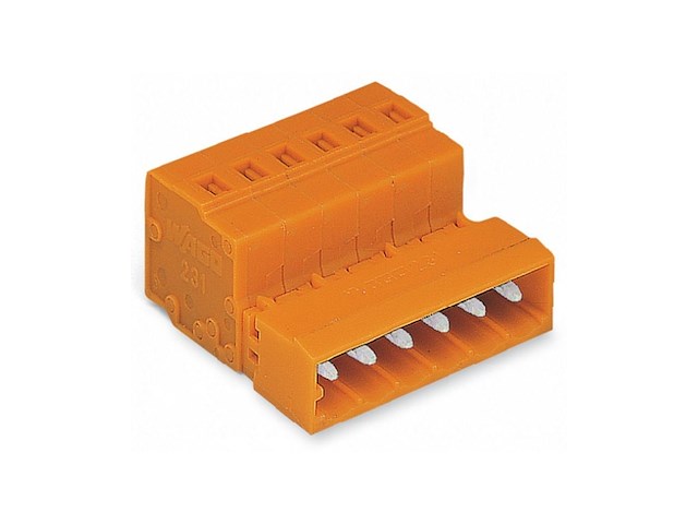 Wago-pinstrip (standaard) 300 totaal aantal pinnen 16 contactafstand: 5,08 mm 231-646 25 stuks - afbeelding 1 van  1