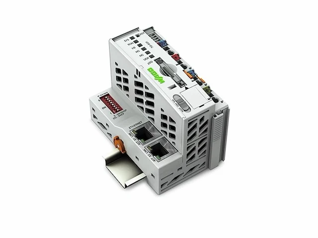 Wago plcbasis 7508101 veldbuscontroller 2xethernet - afbeelding 1 van  2
