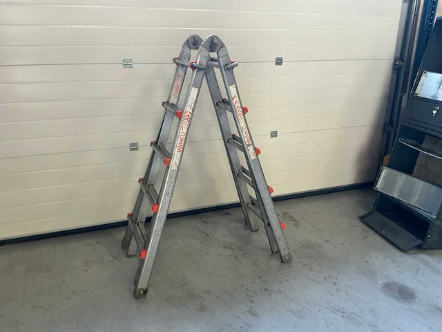 Wakü 102 telescoopladder 4x5 - afbeelding 1 van  3
