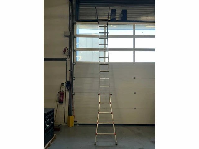 Wakü 102 telescoopladder 4x5 - afbeelding 3 van  3