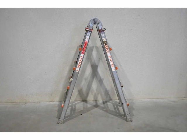Wakü 4-delige telescoop vouwladder - afbeelding 1 van  3