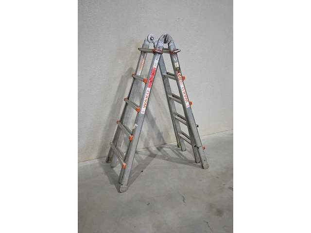 Wakü 4-delige telescoop vouwladder - afbeelding 2 van  3