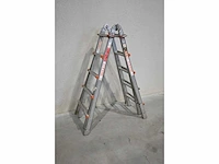 Wakü 4-delige telescoop vouwladder - afbeelding 2 van  3