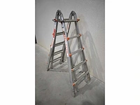 Wakü 4-delige telescoop vouwladder - afbeelding 3 van  3
