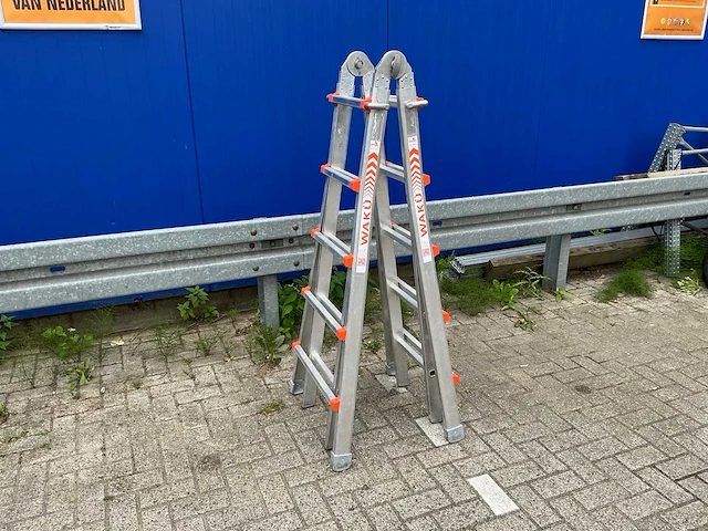 Wakü telescoopladder telescoopladder - afbeelding 1 van  4