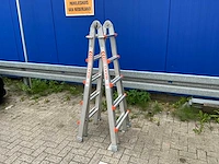Wakü telescoopladder telescoopladder - afbeelding 2 van  4