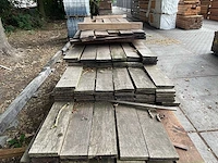 Walaba beschoeiingsplanken 2500-4000x150x20mm (96x) - afbeelding 1 van  3