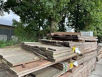 Walaba beschoeiingsplanken 2500-4000x150x20mm (96x) - afbeelding 2 van  3