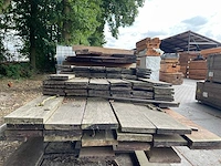 Walaba beschoeiingsplanken 2500-4000x150x20mm (96x) - afbeelding 3 van  3