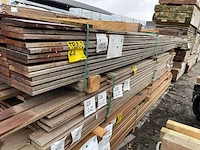 Walaba hardhouten planken geschaafd 16x140mm, lengte 350cm (78x) - afbeelding 2 van  3