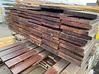 Walaba hardhouten planken geschaafd 16x140mm, lengte 350cm (78x) - afbeelding 3 van  3