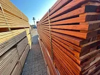 Walaba hardhouten planken geschaafd 21x65mm, lengte 300cm (140x) - afbeelding 2 van  3