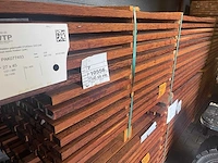 Walaba latten geschaafd 3650-4300x45x27mm (235x) - afbeelding 2 van  3