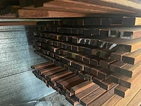 Walaba latten geschaafd 3650-4300x45x27mm (235x) - afbeelding 3 van  3