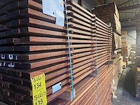 Walaba planken geschaafd 2450x70x27mm (101x) - afbeelding 2 van  3