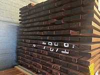 Walaba planken geschaafd 2450x70x27mm (102x) - afbeelding 3 van  3