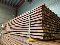Walaba planken geschaafd 3050-4000x45x27mm (244x) - afbeelding 2 van  3