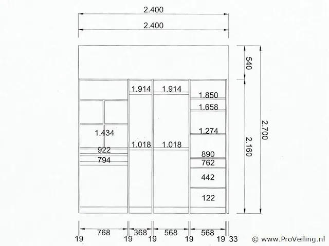 Walk-in closet - afbeelding 32 van  40