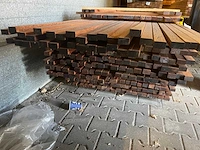 Wallaba latten geschaafd 2450-3650x45x27mm (285x) - afbeelding 3 van  3