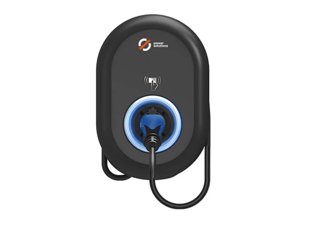 Wallbox laadpaal 3 fase 11 kw, laadkabel 5 meter type 2, rfid, ip54 vestel, mps04-ac11-c - afbeelding 1 van  5