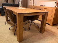 Wally eiken eetkamertafel - afbeelding 2 van  8