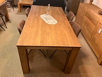 Wally eiken eetkamertafel - afbeelding 5 van  8