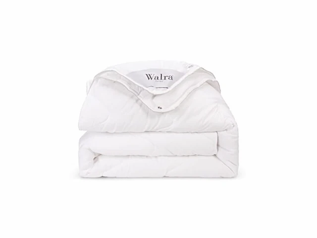 Walra dekbed paris tijk:50% katoen,50% polyester vulling:100% polyester 140x200 wit - afbeelding 1 van  3