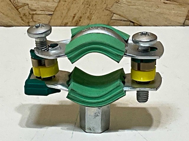 Walraven bifix 5000 g2 bup epdm m8/10 16mm pijpbeugel (100x) - afbeelding 1 van  3