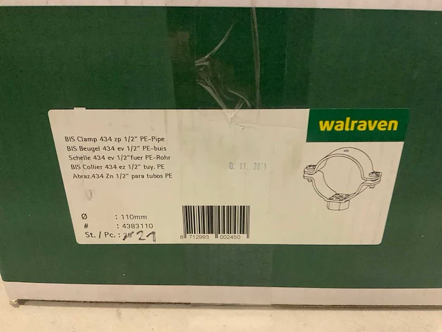 Walraven bis beugel 110mm (21x) - afbeelding 3 van  4