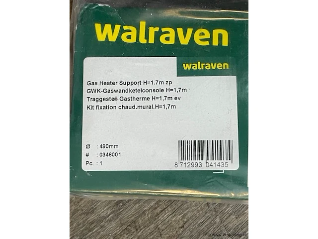 Walraven gaswandketelconsole - afbeelding 4 van  4