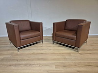 Walter knoll - foster 500 - fauteuil - showroommodel (2x) - afbeelding 1 van  13