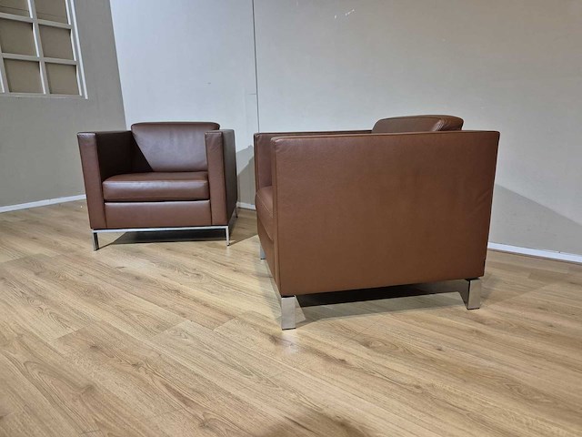 Walter knoll - foster 500 - fauteuil - showroommodel (2x) - afbeelding 6 van  13