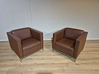 Walter knoll - foster 500 - fauteuil - showroommodel (2x) - afbeelding 8 van  13