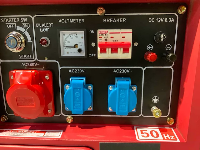 Walter stahl - 2025 - pr8500d - diesel stroomgenerator, 6.5 kw - afbeelding 13 van  22