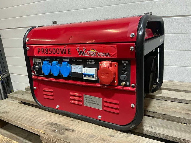 Walter stahl pr8500we stroomgenerator - afbeelding 2 van  7