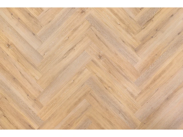 Walvisgraat pvc - 72,254 m2 , floer, beloega bruin , bruin - afbeelding 1 van  5