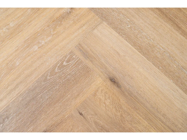 Walvisgraat pvc - 72,254 m2 , floer, beloega bruin , bruin - afbeelding 3 van  5