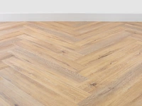 Walvisgraat pvc - 72,254 m2 , floer, beloega bruin , bruin - afbeelding 4 van  5