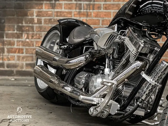 Walz hardcore cycles nl dragstyle chopper -1600cc s&s- 2002, 65-mb-gv - afbeelding 6 van  42
