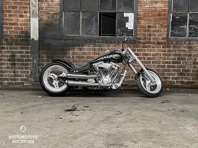 Walz hardcore cycles nl dragstyle chopper -1600cc s&s- 2002, 65-mb-gv - afbeelding 8 van  42